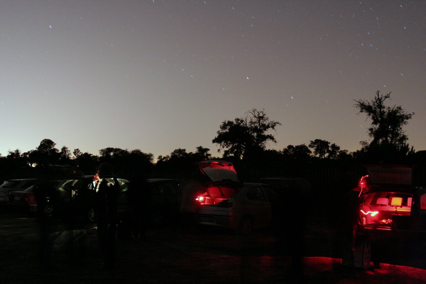 carros luz vermelha