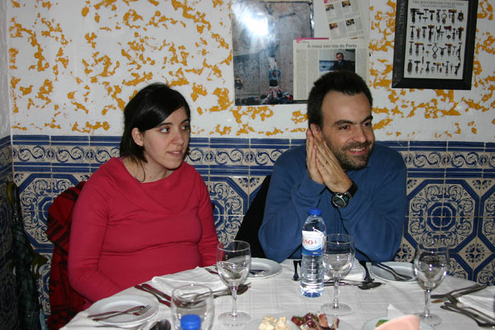 Luis Lopes e esposa