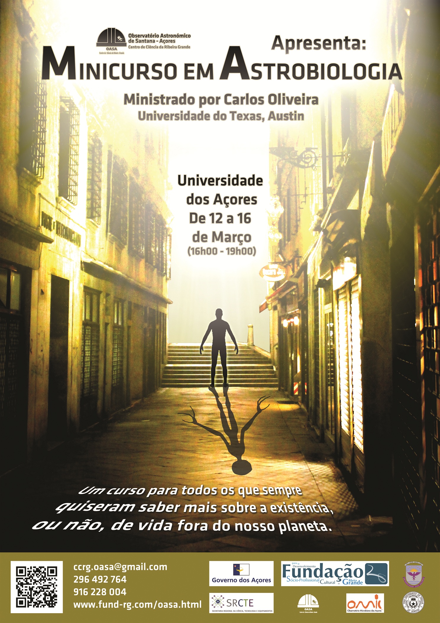 Cartaz astrobiologia