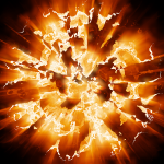 Exploding Planet