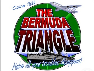 bermuda_triangle_funny_logo_postcard