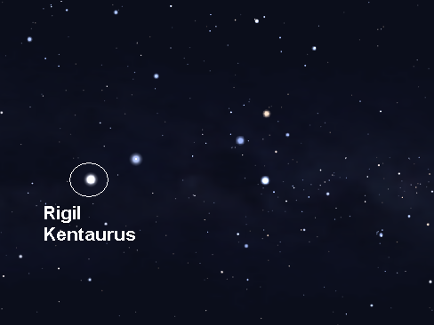 Resultado de imagem para Rigil Centaurus