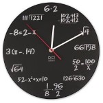 The-Science-Quiz-Wall-Clock
