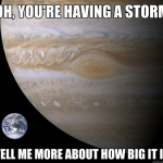jupiter earth