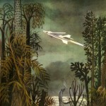 «To Other Planets», de Pavel Klushantsev, ori­gi­nal­mente pu­bli­cado na Rússia em 1959. Na re­e­di­ção de 1962, este li­vro in­fan­til de di­vul­ga­ção ci­en­tí­fica ainda nos mos­tra Vénus como um pla­neta ju­rás­sico re­pleto de di­nos­sau­ros e flo­res­tas tro­pi­cais luxuriantes.