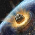 Ilustração mostra o Impacto de um cometa sobre a Terra!