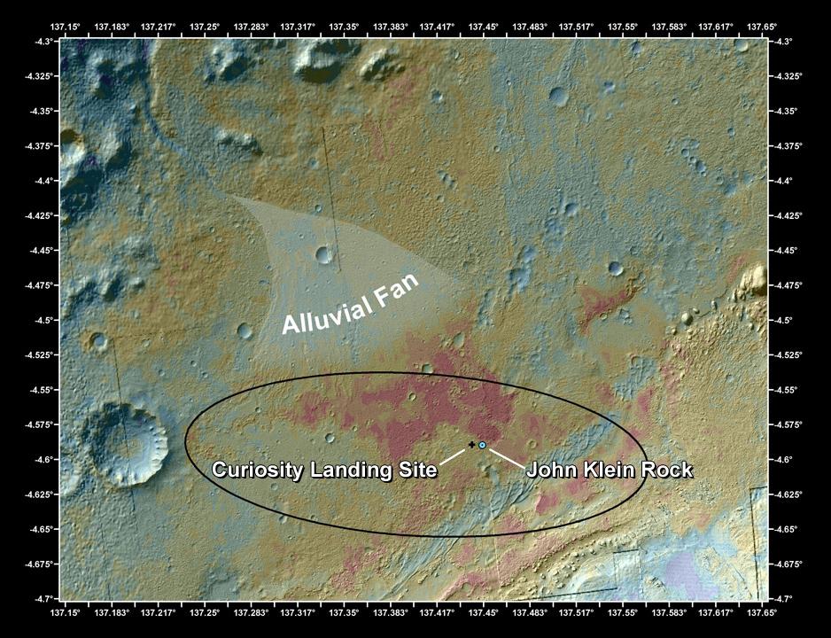 localizacao_John_Klein_cratera_Gale_Mars_Odyssey