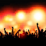 yellow party wallpaper