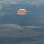 pousar da soyuz