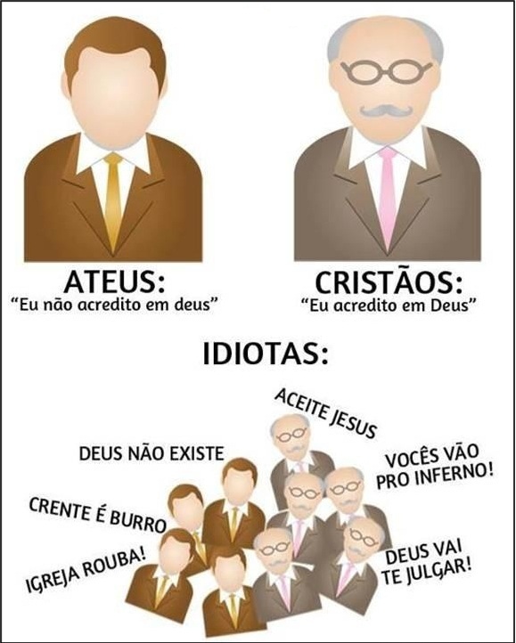 Fui para as ruas descobrir o que as pessoas pensam sobre os ateus