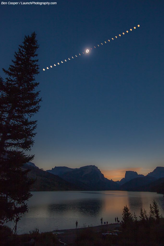 Eclipse Solar Total sobre Wyoming